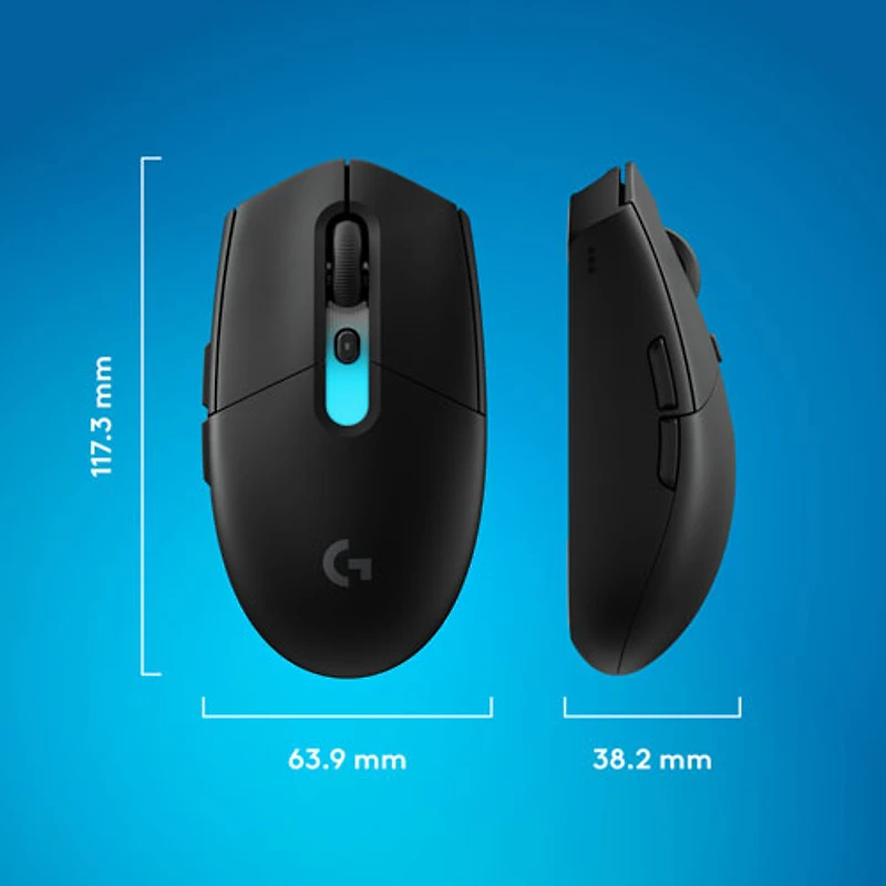 Logitech G305 X SUPERLIGHT 44000DPI Bluetooth Optical Gaming Mouse - Black
