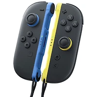 Manettes gauche et droite pour Joy-Con 2 de Nintendo Switch 2 - Bleu/Jaune clair