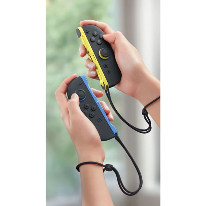 Manettes gauche et droite pour Joy-Con 2 de Nintendo Switch 2 - Bleu/Jaune clair