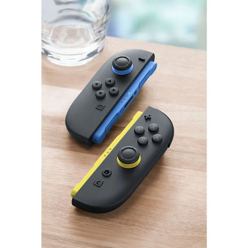 Manettes gauche et droite pour Joy-Con 2 de Nintendo Switch 2 - Bleu/Jaune clair