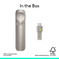 Logitech Spotlight 2 Wireless Laser Presentation Remote - Sand