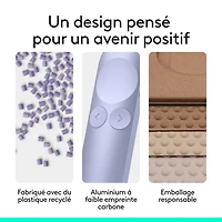 Télécommande de présentation laser sans fil Spotlight 2 de Logitech - Lilas pâle