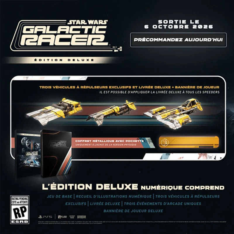 Star Wars: Galactic Racer Deluxe Edition (PS5)