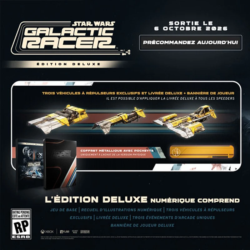 Star Wars: Galactic Racer Deluxe Edition (XBOX Series X)