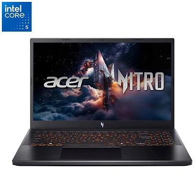 Portable de 15,6 po Nitro V d'Acer - Noir (Core 5 210H d'Intel/RAM 16 Go/SSD 512 Go/Windows 11)