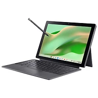 Chromebook Tab 311 à écran tactile de 10,95 po d'Acer - Argenté (Kompanio 520 de MediaTek/RAM 4 Go/eMMC 128 Go/ChromeOS)