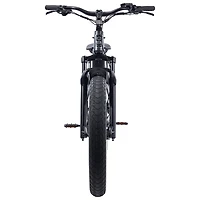 Vélo de ville électrique à gros pneus Caribou de CCM (moteur 500 W/autonomie maximale 89 km/vitesse maximale 32 km/h) - Noir