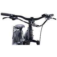 Vélo de ville électrique à gros pneus Caribou de CCM (moteur 500 W/autonomie maximale 89 km/vitesse maximale 32 km/h) - Noir