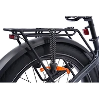 Vélo de ville électrique à gros pneus Caribou de CCM (moteur 500 W/autonomie maximale 89 km/vitesse maximale 32 km/h) - Noir