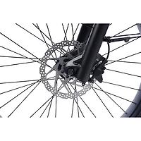 Vélo de ville électrique à gros pneus Caribou de CCM (moteur 500 W/autonomie maximale 89 km/vitesse maximale 32 km/h) - Noir