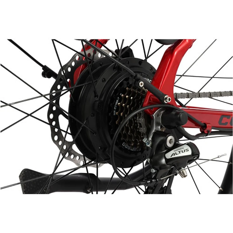 Vélo de ville électrique Laurentian de CCM (moteur 500 W/autonomie maximale 105 km/vitesse maximale 32 km/h