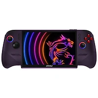 Appareil de jeu à écran tactile 1200p de 8 po Claw 8 EX AI + de MSI (Arc G3 Extreme d'Intel/RAM 32 Go/SSD 1 To/Windows 11)