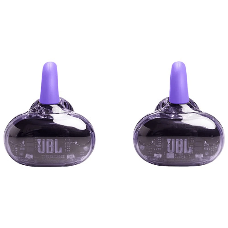 JBL Soundgear Clips Open Ear True Wireless Earbuds - Purple