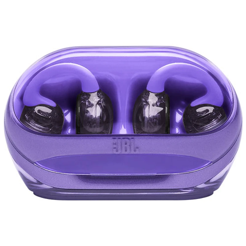 JBL Soundgear Clips Open Ear True Wireless Earbuds - Purple