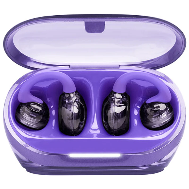 JBL Soundgear Clips Open Ear True Wireless Earbuds - Purple