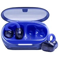Écouteurs boutons ouverts 100 % sans fil Soundgear Clips de JBL - Bleu