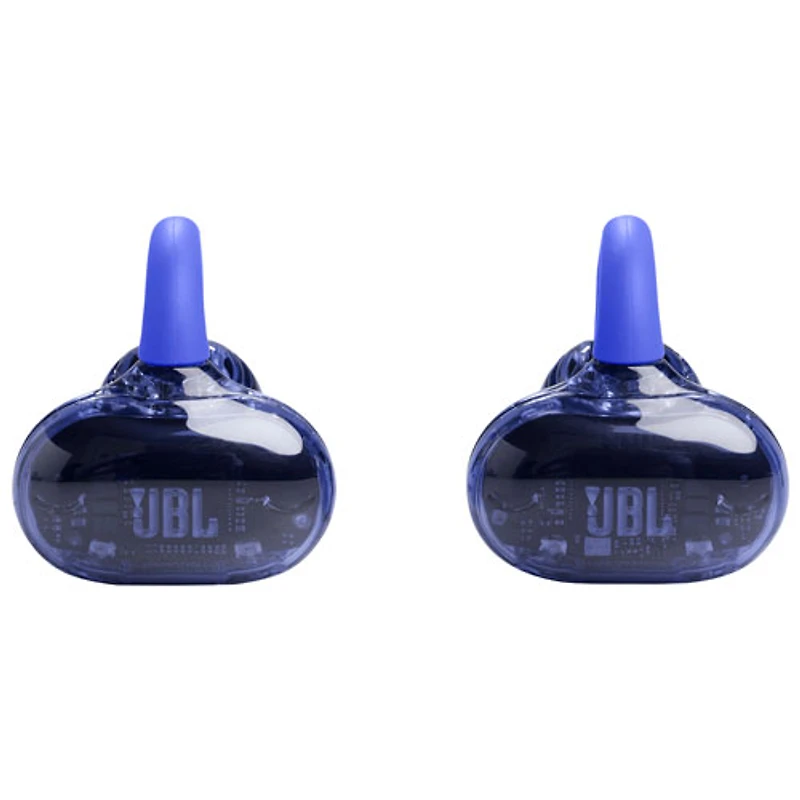 Écouteurs boutons ouverts 100 % sans fil Soundgear Clips de JBL - Bleu
