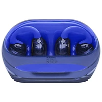Écouteurs boutons ouverts 100 % sans fil Soundgear Clips de JBL - Bleu