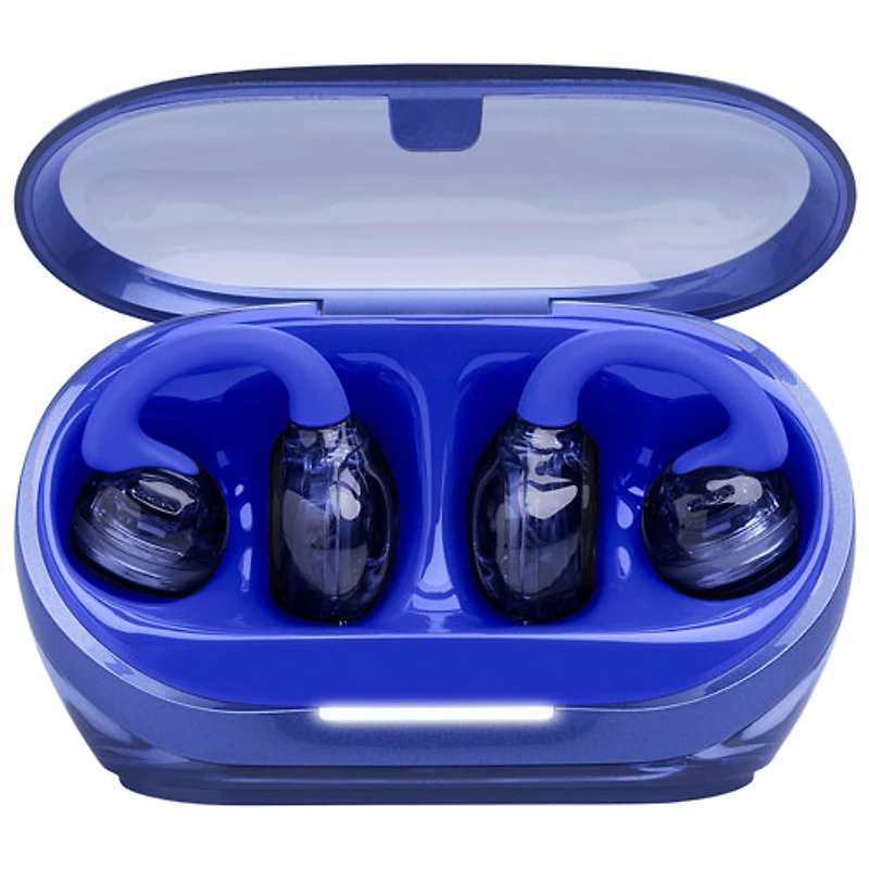 Écouteurs boutons ouverts 100 % sans fil Soundgear Clips de JBL - Bleu