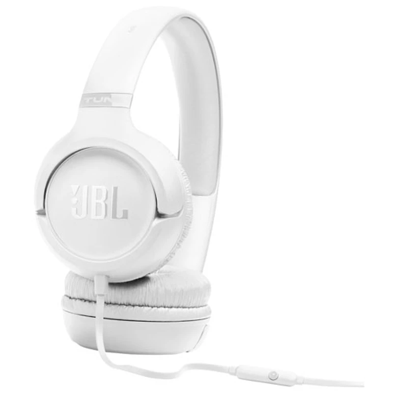 Casque d'écoute avec fil Tune 530 de JBL - Blanc