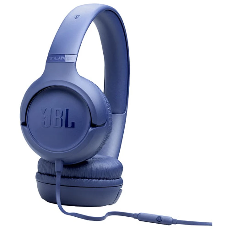 Casque d'écoute avec fil Tune 530 de JBL - Bleu