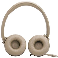 JBL Tune 530 Wired On-Ear Headphones - Beige