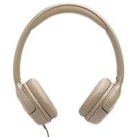 Casque d'écoute USB-C Tune 530C de JBL - Beige