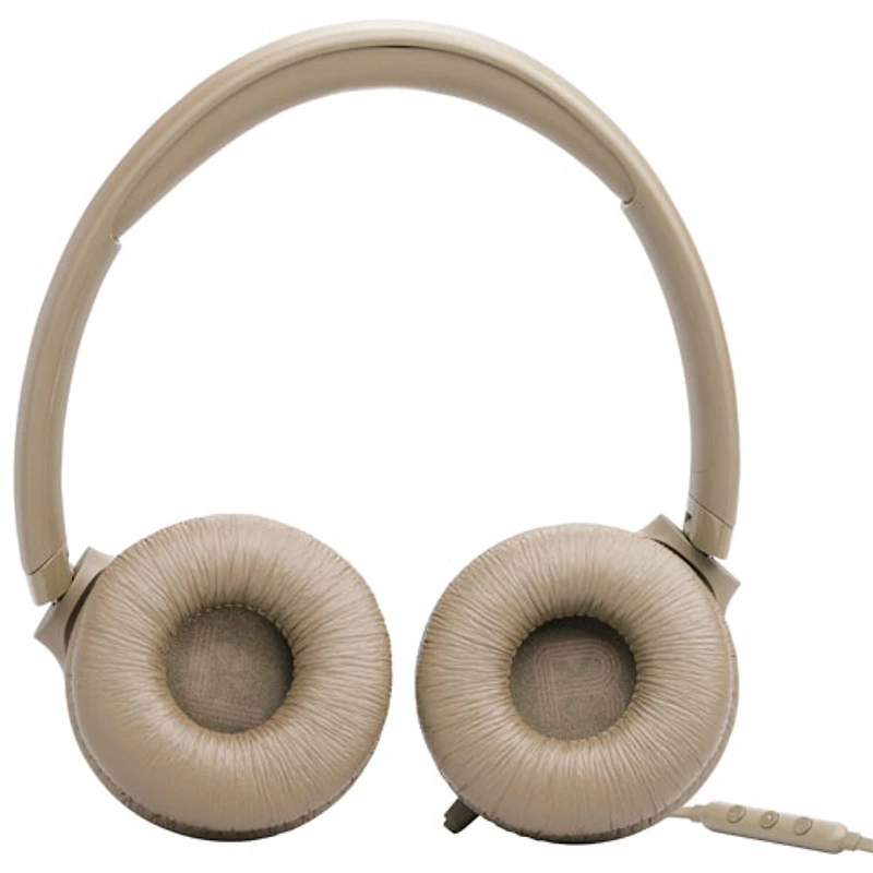 Casque d'écoute USB-C Tune 530C de JBL - Beige