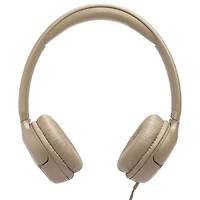 Casque d'écoute USB-C Tune 530C de JBL - Beige