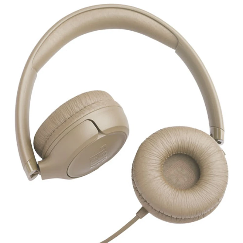 Casque d'écoute USB-C Tune 530C de JBL - Beige