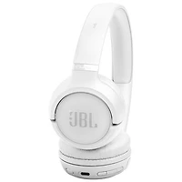 JBL Tune 530BT On-Ear Bluetooth Headphones - White