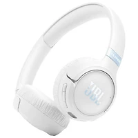 JBL Tune 680NC On-Ear Noise Cancelling Bluetooth Headphones - White