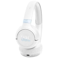 JBL Tune 680NC On-Ear Noise Cancelling Bluetooth Headphones - White