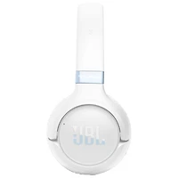 JBL Tune 680NC On-Ear Noise Cancelling Bluetooth Headphones - White