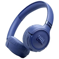 Casque d'écoute Bluetooth à suppression du bruit Tune 680NC de JBL - Bleu