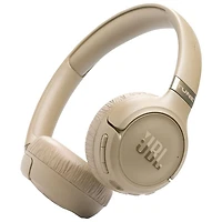 JBL Tune 680NC On-Ear Noise Cancelling Bluetooth Headphones - Beige