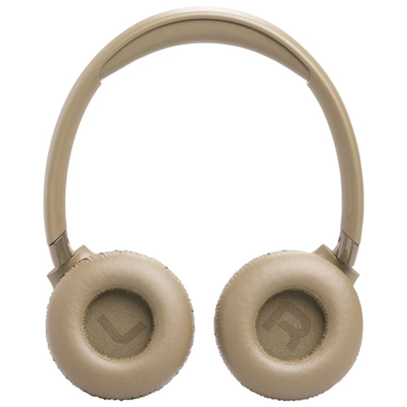 JBL Tune 680NC On-Ear Noise Cancelling Bluetooth Headphones - Beige