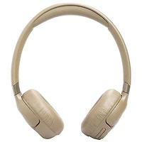 JBL Tune 680NC On-Ear Noise Cancelling Bluetooth Headphones - Beige
