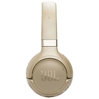 JBL Tune 680NC On-Ear Noise Cancelling Bluetooth Headphones - Beige