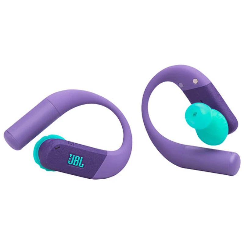 JBL Endurance Peak 4 In-Ear Noise Cancelling True Wireless Earbuds -Purple