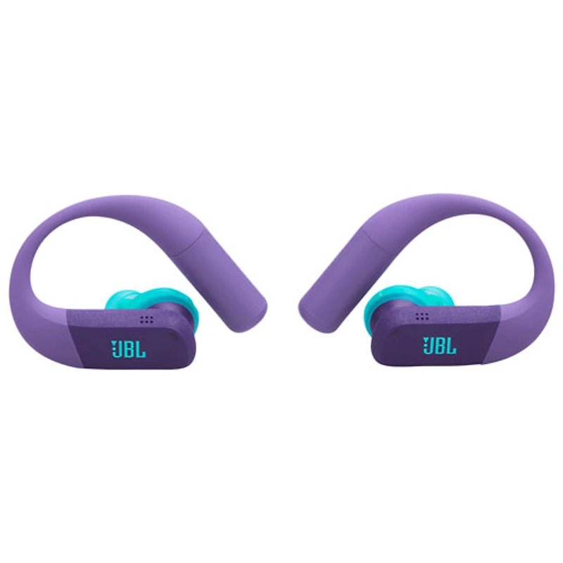 JBL Endurance Peak 4 In-Ear Noise Cancelling True Wireless Earbuds -Purple