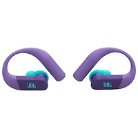 JBL Endurance Peak 4 In-Ear Noise Cancelling True Wireless Earbuds -Purple