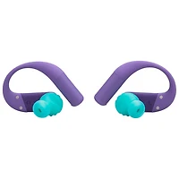 JBL Endurance Peak 4 In-Ear Noise Cancelling True Wireless Earbuds -Purple