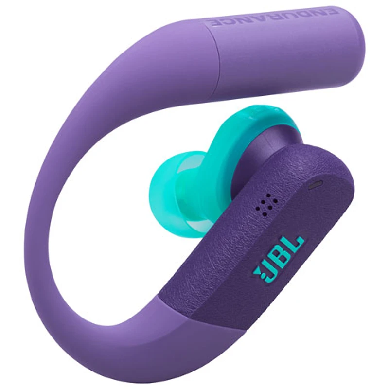 JBL Endurance Peak 4 In-Ear Noise Cancelling True Wireless Earbuds -Purple