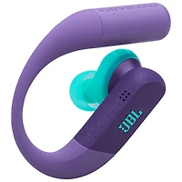 JBL Endurance Peak 4 In-Ear Noise Cancelling True Wireless Earbuds -Purple