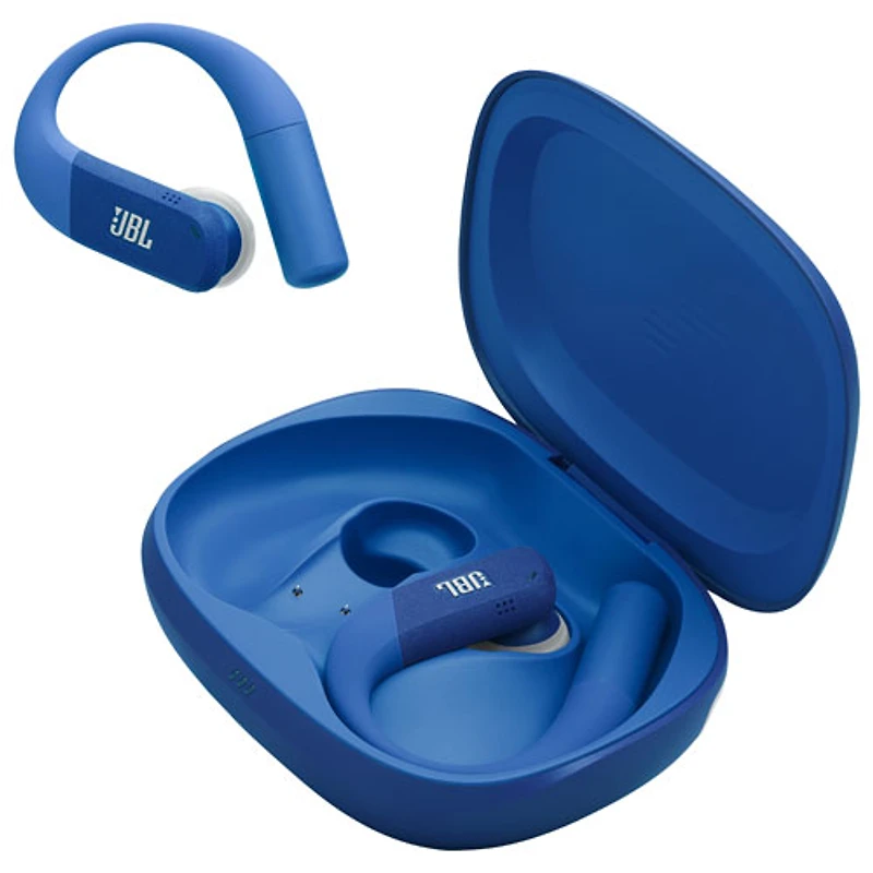 Écouteurs boutons 100 % sans fil à suppression du bruit Endurance Peak 4 de JBL - Bleu