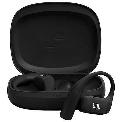 Écouteurs ouverts 100 % sans fil Endurance Zone de JBL - Noir/Gris
