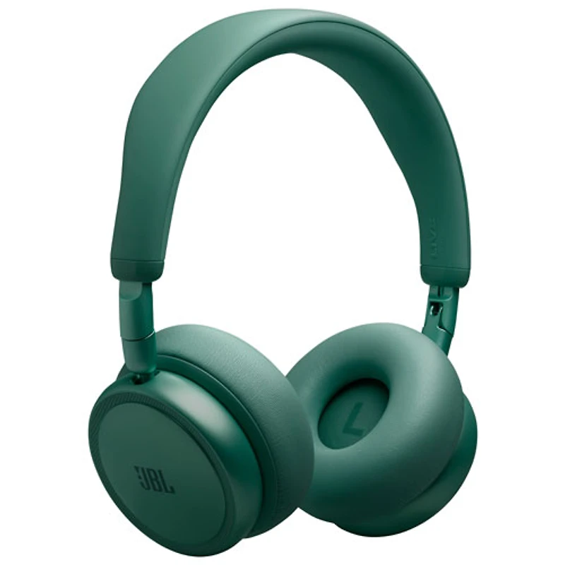 JBL Live 680NC On-Ear Noise Cancelling Bluetooth Headphones - Green