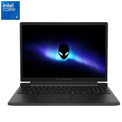 Portable de jeu de 15 po d'Alienware - Noir (Core 5 210H d'Intel/RAM 16 Go/SSD 512 Go/GeForce RTX 3050 de NVIDIA/Windows 11 Famille)