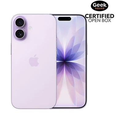 Boîte ouverte - iPhone 17 de 512 Go d'Apple - Lavande - Déverrouillé